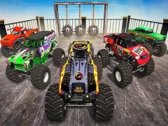 Spil Monster Truck Impossible Stunt Track online
