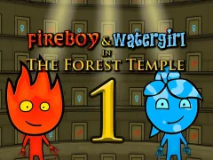 Spil Fireboy & Watergirl In The Forest Temple online