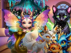Spil Mysterious Familiars Enchanted Bestiary online