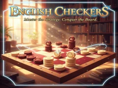 Spil English Checkers online