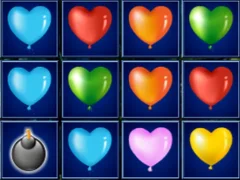 Spil Heart Balloons Block Collapse online