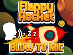 Spil Flappy Rocket With Blowing online