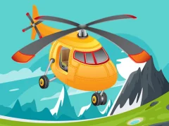 Spil Helicopter Jigsaw online