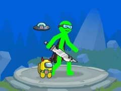 Spil Stickman Mega Boss Battles! online