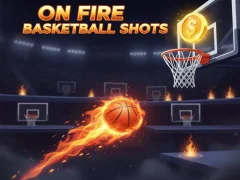 Spil On Fire Basketball Shots online