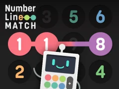 Spil Number Line Match online