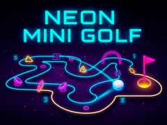 Spil Neon Mini Golf online