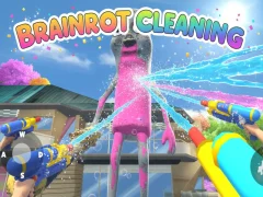 Spil Brainrot Cleaning online