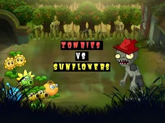 Spil Zombies vs. Sunflowers online