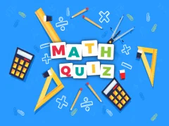 Spil Math Quiz Game online
