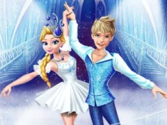 Spil Elsa and Jack Ice Ballet Show online