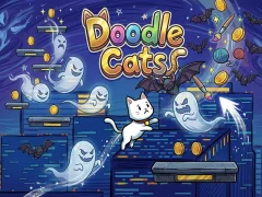 Spil Doodle Cats online