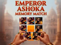 Spil Emperor Ashoka Memory Match online