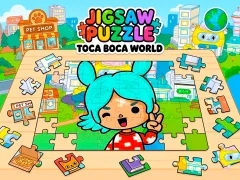 Spil Jigsaw Puzzle: Toca Boca World online