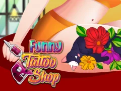 Spil Funny Tattoo Shop online