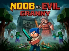 Spil Noob vs Evil Granny online