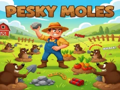 Spil Pesky Moles online