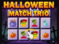 Spil Halloween Match Trio online