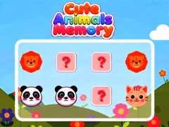 Spil Cute Animals Memory online