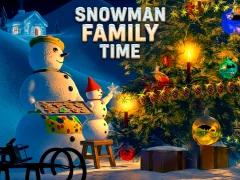 Spil Snowman Family Time online