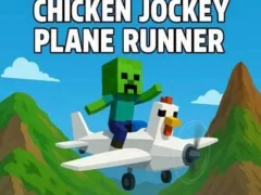 Spil Chicken Jockey Plane Runner online