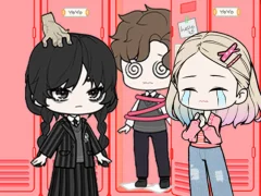Spil School Style Dress Up online