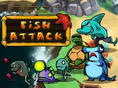 Spil Tower defense: Fish attack online