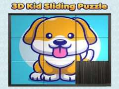 Spil 3D Kid Sliding Puzzle online
