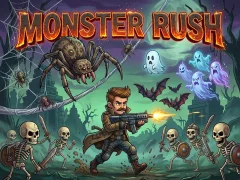 Spil Monster Rush online