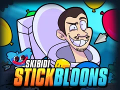 Spil Skibidi Stick Bloons online