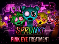 Spil Sprunki: Pink Eye Treatment online