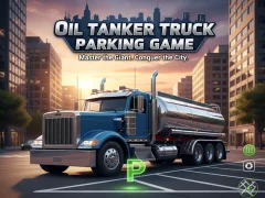 Spil Oil Tanker Truck Parking Game online
