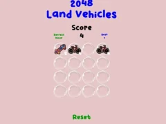 Spil 2048 Land Vehicles online