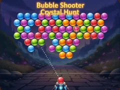 Spil Bubble Shooter Crystal Hunt online