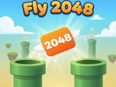 Spil Fly 2048 online
