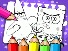 Spil Sponge Bob Coloring Book online