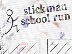 Spil Stickman School Run online