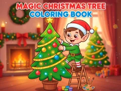 Spil Magic Christmas Tree Coloring Book online
