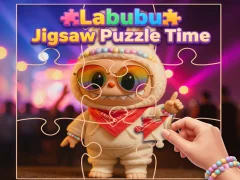 Spil Labubu Jigsaw Puzzle Time online