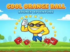 Spil Cool Orange Ball: Bounce Adventure online