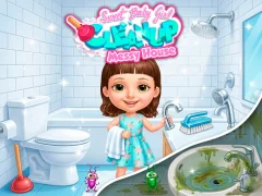Spil Sweet Baby Girl Cleanup Messy House online