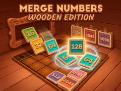 Spil Merge Numbers Wooden Edition online