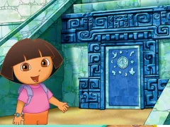 Spil Dora the Explorer Dora's Number Pyramid Adventure online