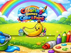 Spil Coloring Games Color & Paint online