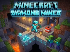 Spil Minecraft Diamond Miner online