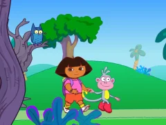 Spil Dora the Explorer: Spooky Forest online