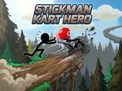 Spil Stickman Kart Hero online