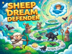 Spil Sheep Dream Defender online