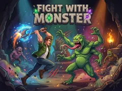 Spil Fight With Monster online
