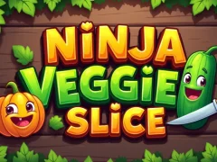 Spil Ninja Veggie Slice online